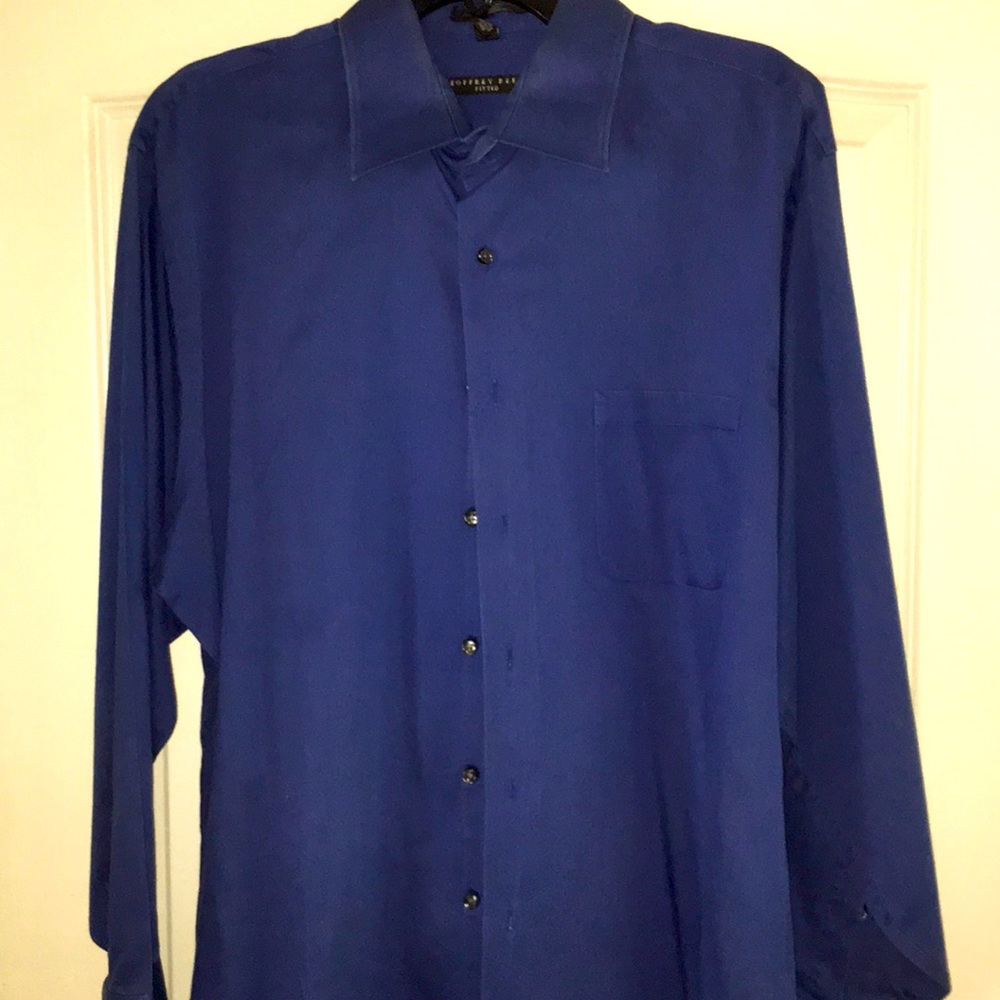 Godfrey Beene Fitted Dress Shirt